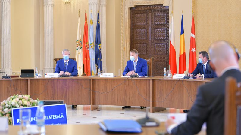 Háromoldalú találkozó zajlott Bukarestben | Fotó: presidency.ro