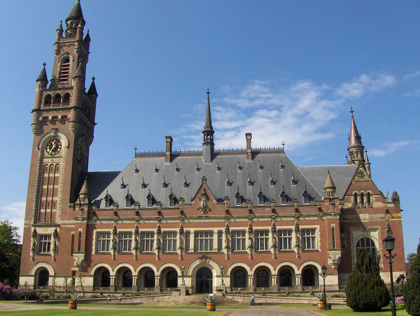 A hágai Nemzetközi Bíróság székhelye | forrás: Wikipedia