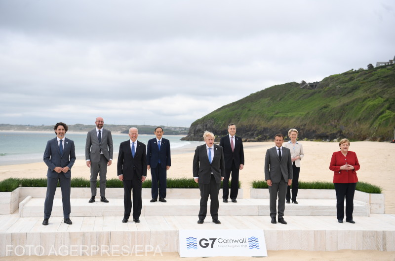 Archív felvétel egy tavaly G7-csúcstalálkozóról | Fotó: Agerpres/EPA
