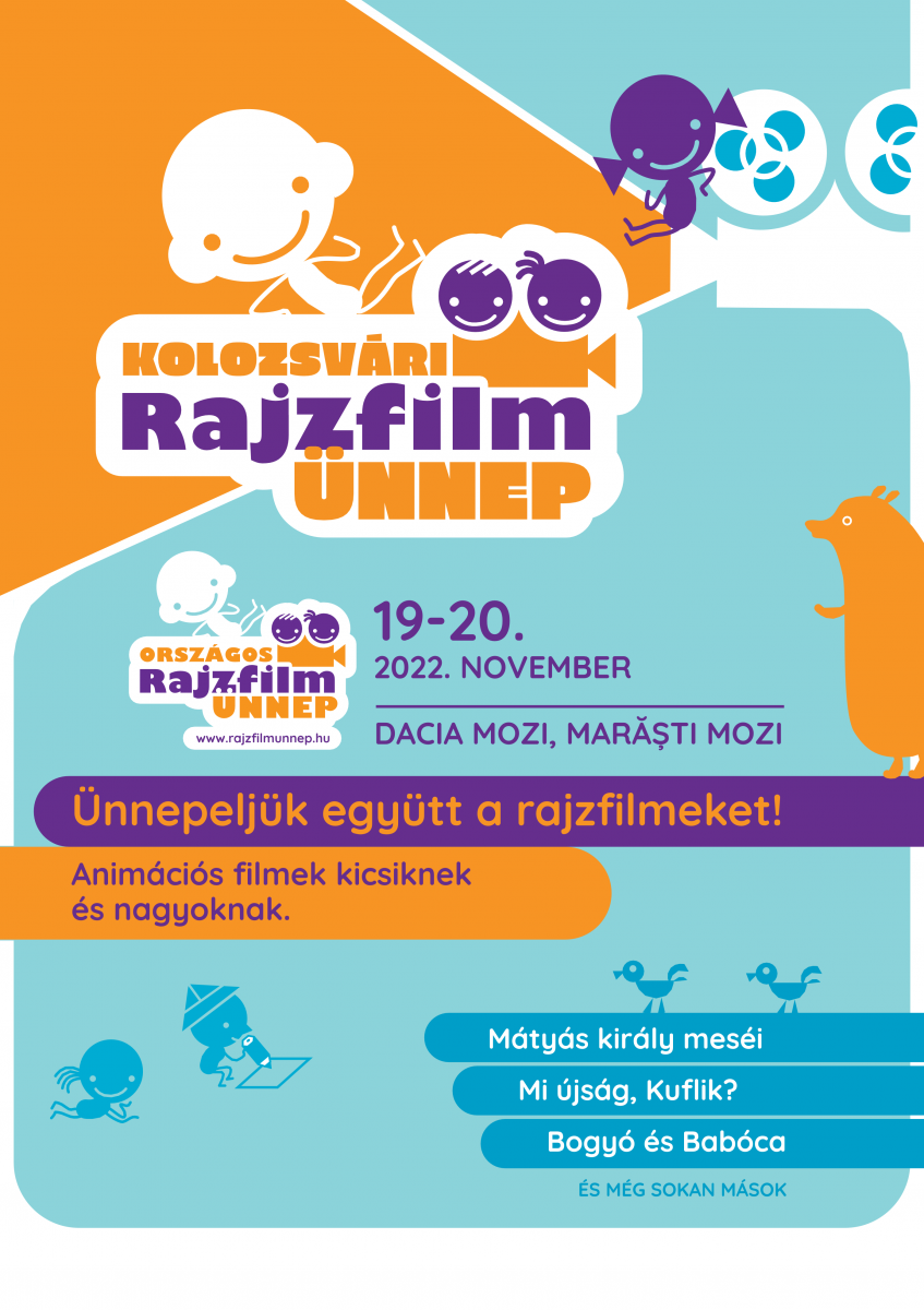 Képek forrása: Kolozsvári Magyar Rajzfilmünnep