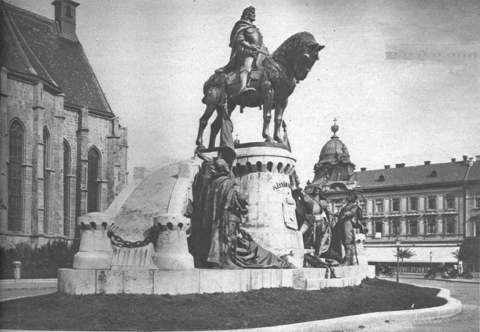 A szoborcsoport az 1920-as években | Forrás: Wikipédia
