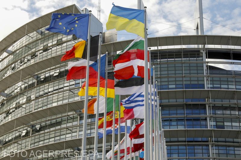 Az EP strasbourgi székhelye | Fotó: Agerpres/EPA