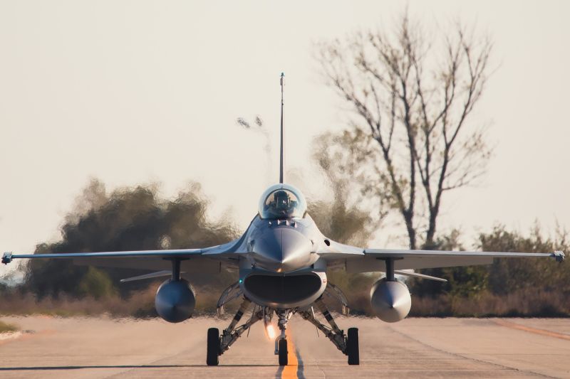 F16-os vadászgép | A kép illusztráció/Román Légierő