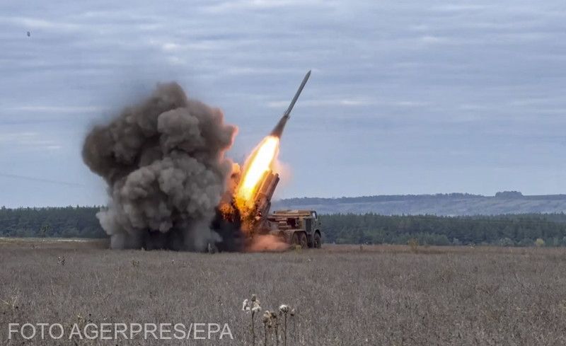 Folyamatosak a harcok Kelet-Ukrajnában | Fotó: Agerpres/EPA