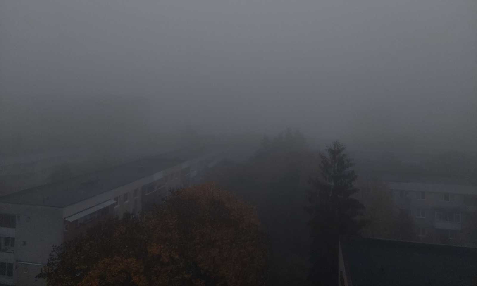 Ködös a reggel Kolozsváron is | Fotó: Molnár Boglárka