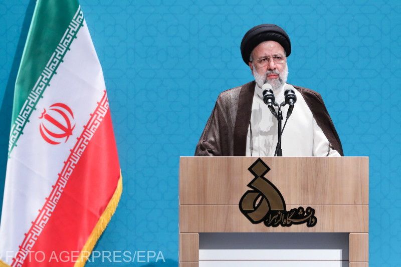 Ebrahim Raiszi iráni elnök | Fotó: Agerpres/EPA