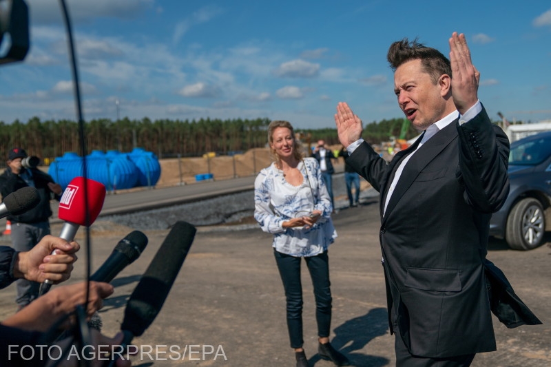 Elon Musk sem tudja/akarja a végtelenségig finanszírozni Ukrajnában a Starlinket | Fotó: Agerpres/EPA