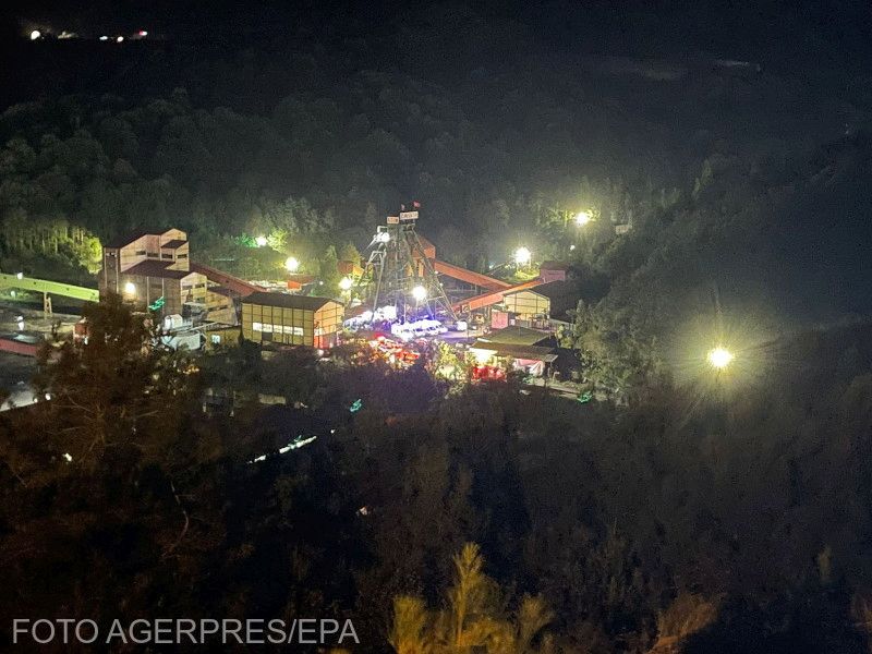 Ebben a bányában történt a robbanás | Fotó: Agerpres/EPA