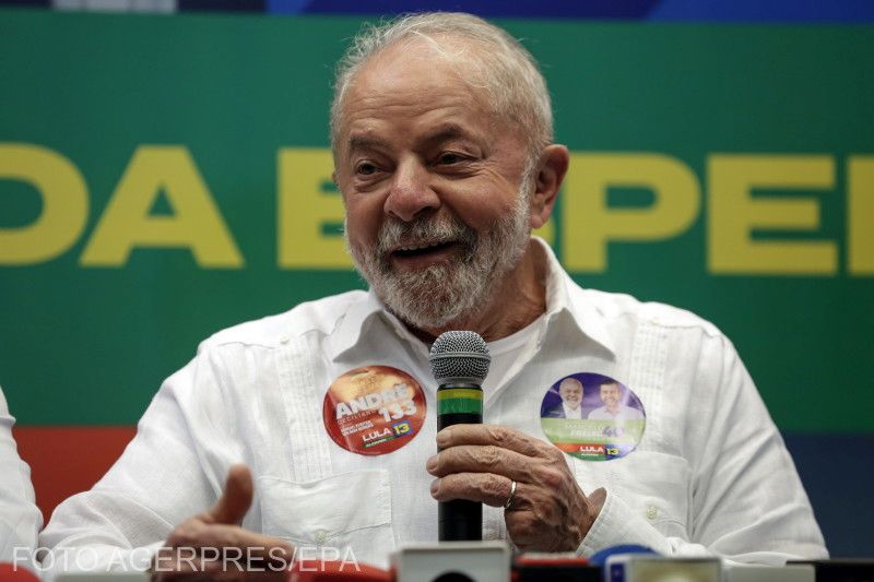 Luiz Inacio Lula da Silva baloldali elnökjelölt | Fotó: Agerpres/EPA
