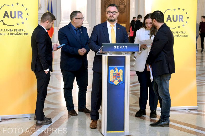 Dan Tanasă egy korábbi parlamenti sajtótájékoztatón | Fotó: Agerpres