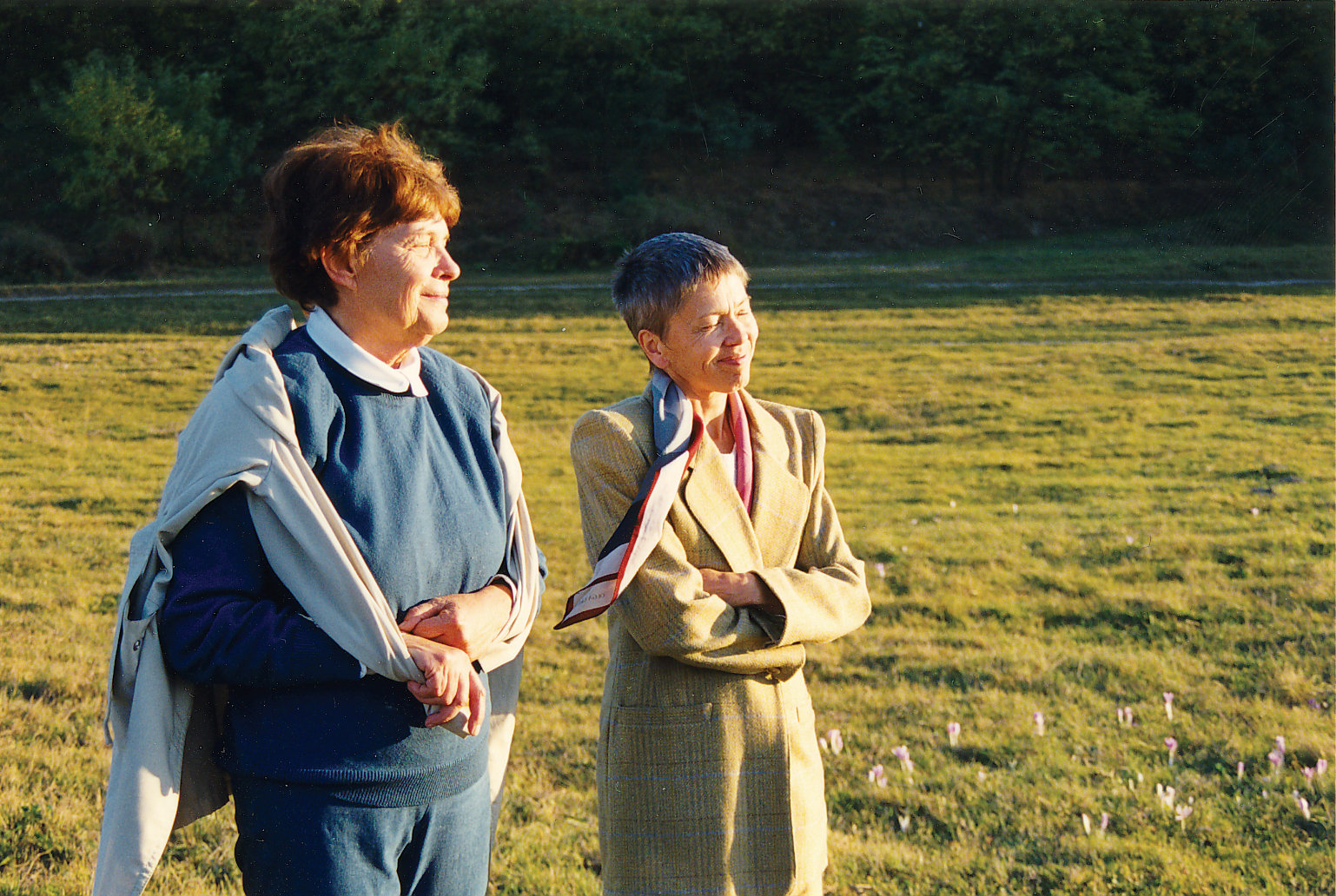 Polcz Alaine és Szávai Ilona 1997-ben | Fotó: Szávai Ilona saját archívuma