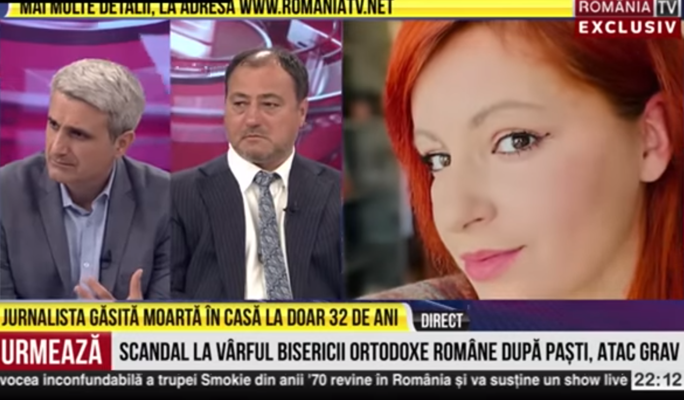 Fotó: Képernyőkivágás a RomâniaTV műsorából