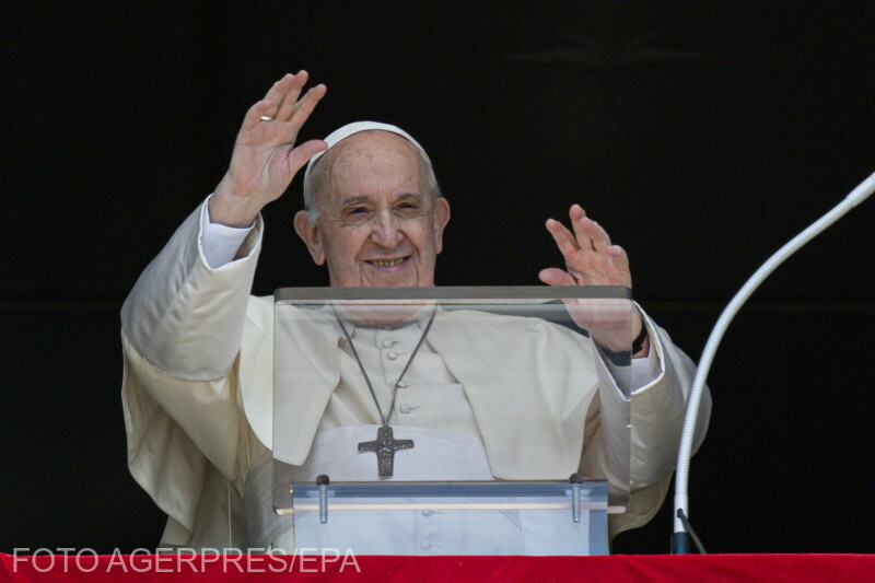 Ferenc pápa a világ egyik legveszélyeztetettebb vezetője | Fotó: Agerpres/EPA