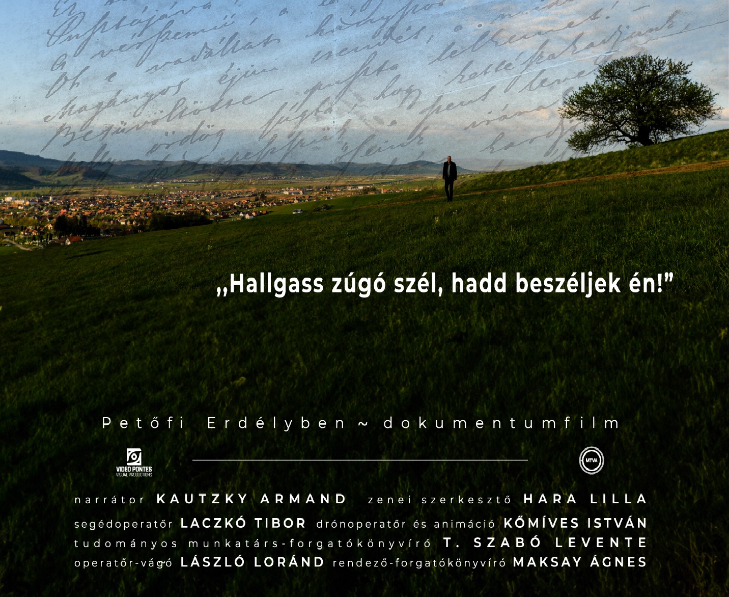 Petőfi Erdélyben című dokumentumfulm plakátja