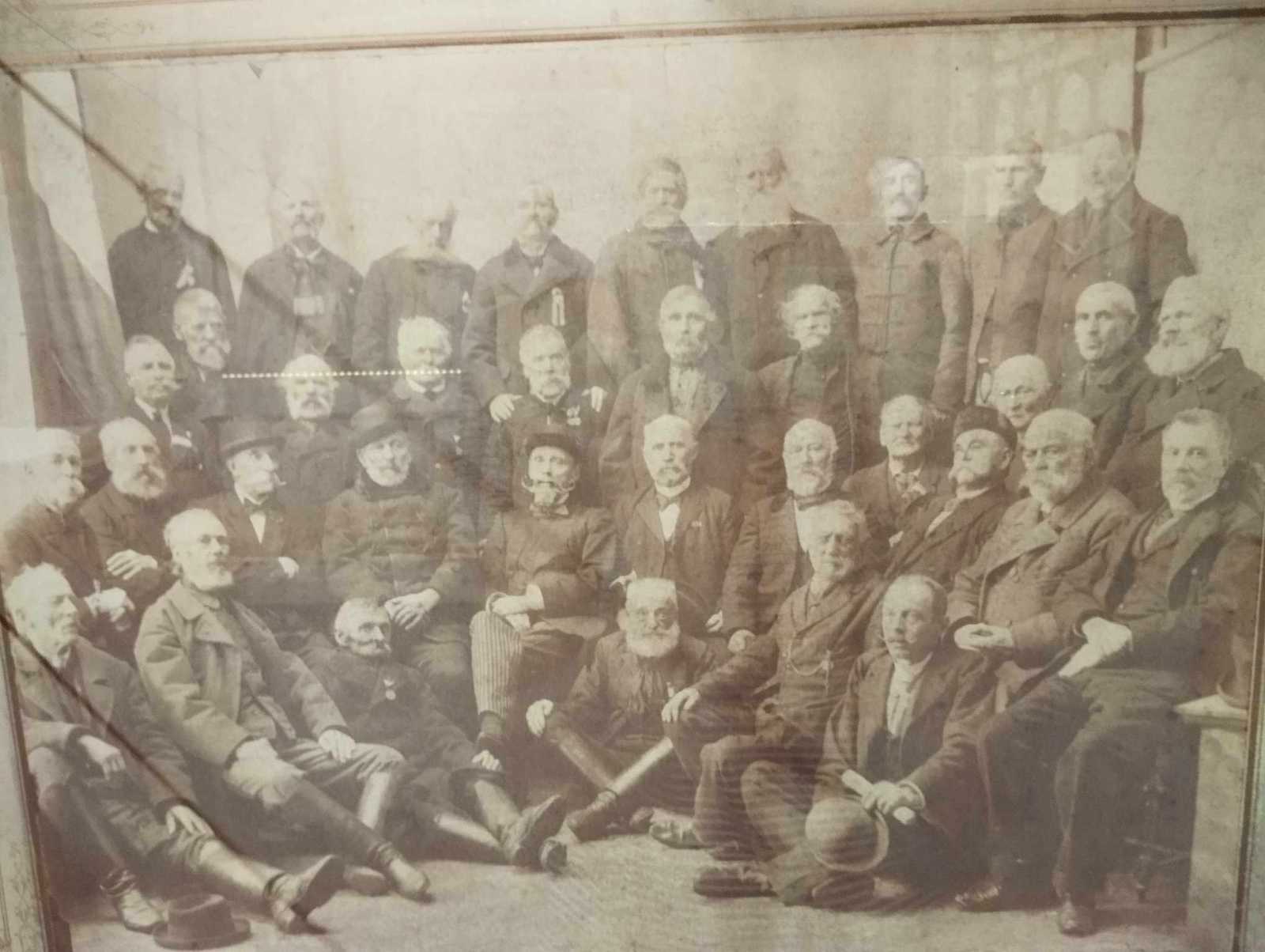 Az udvarhelyszéki honvédek csoportképe a Haáz Rezső Múzeum gyűjteményéből