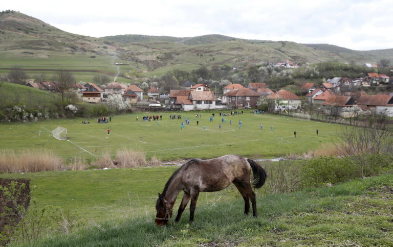 A mérai pálya ló...távlatból | Fotó: Mirkó István/Nemzeti Sport