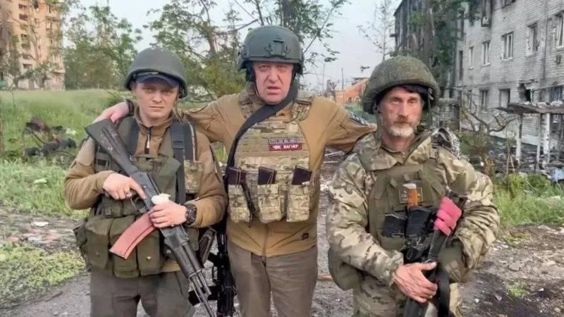 Prigozsin az ukrajnai fronton | Fotó: Facebook/Wagner Army Group Africa