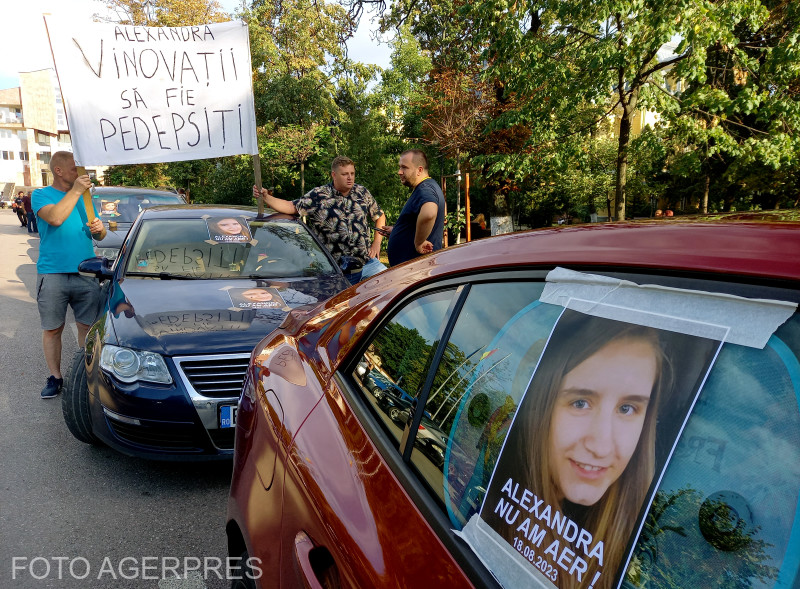 Tüntetés Alexandráért | Fotó: Agerpres