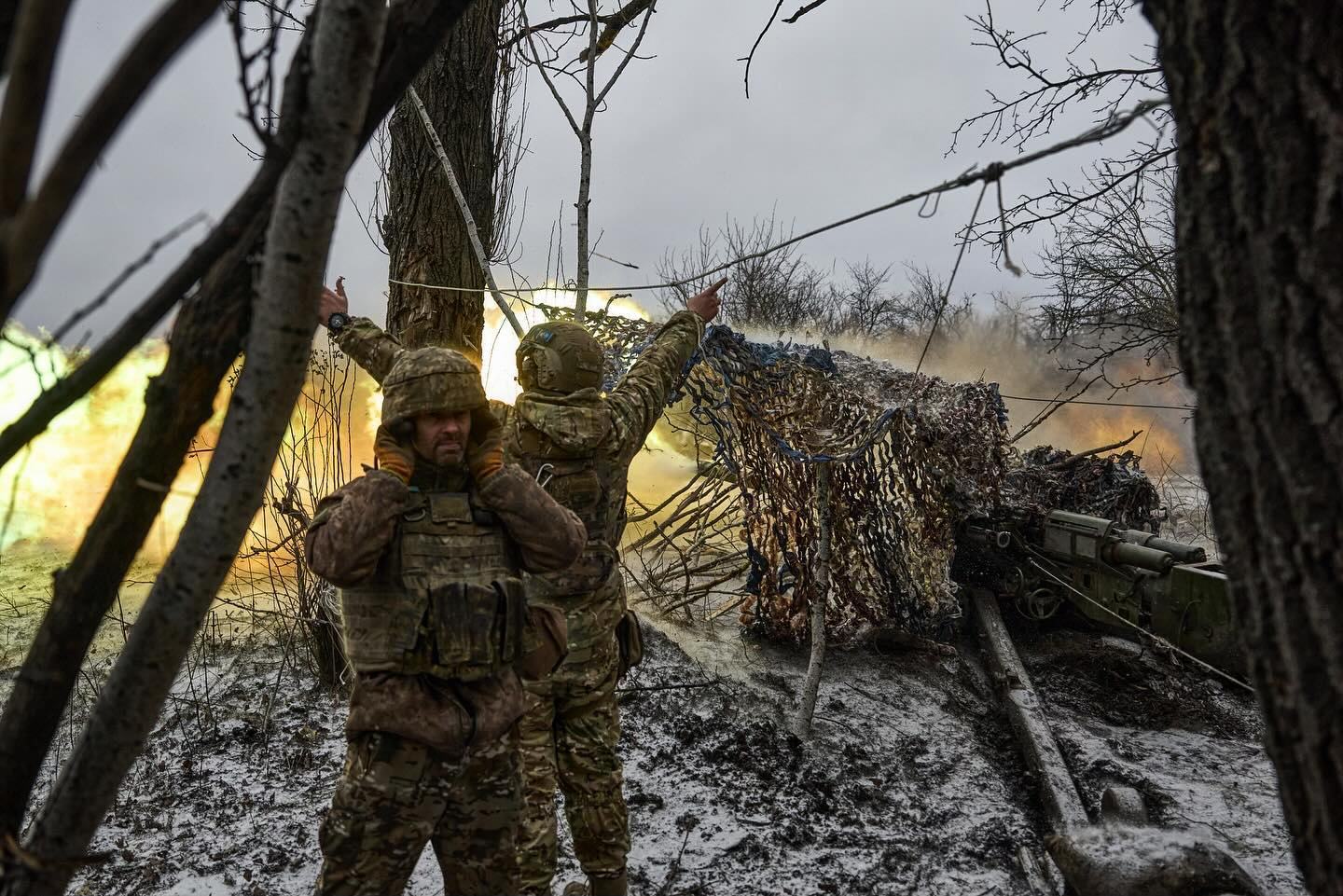 Ukrán katonák akcióban Fotó: Volodimir Zelenszkij Facebook oldala