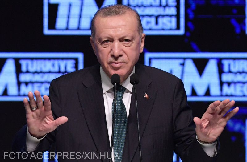 Recep Tayyip Erdogan török elnök | Fotó: Agerpres