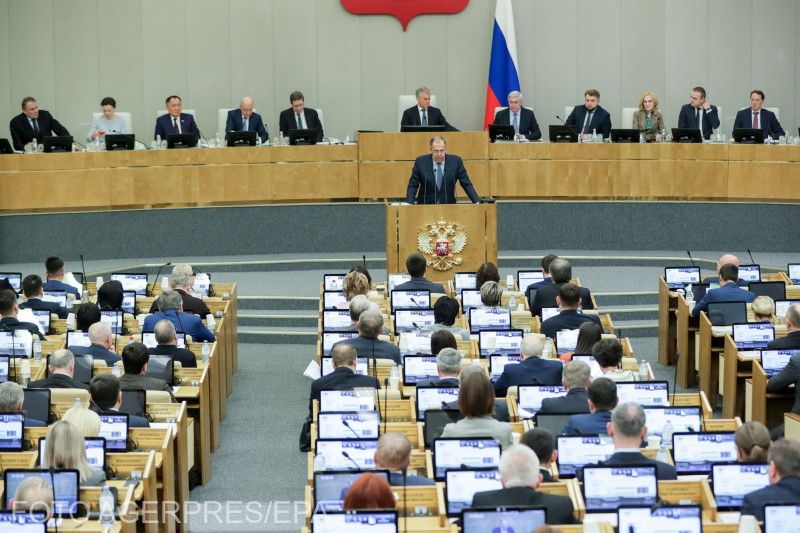 Az orosz Duma hozta meg a döntést | Fotó: Agerpres/EPA