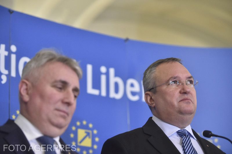 Lucian Bode belügyminiszter és Nicolae Ciucă miniszterelnök egy korábbi ajtótájékoztatón | Fotó: Agerpres