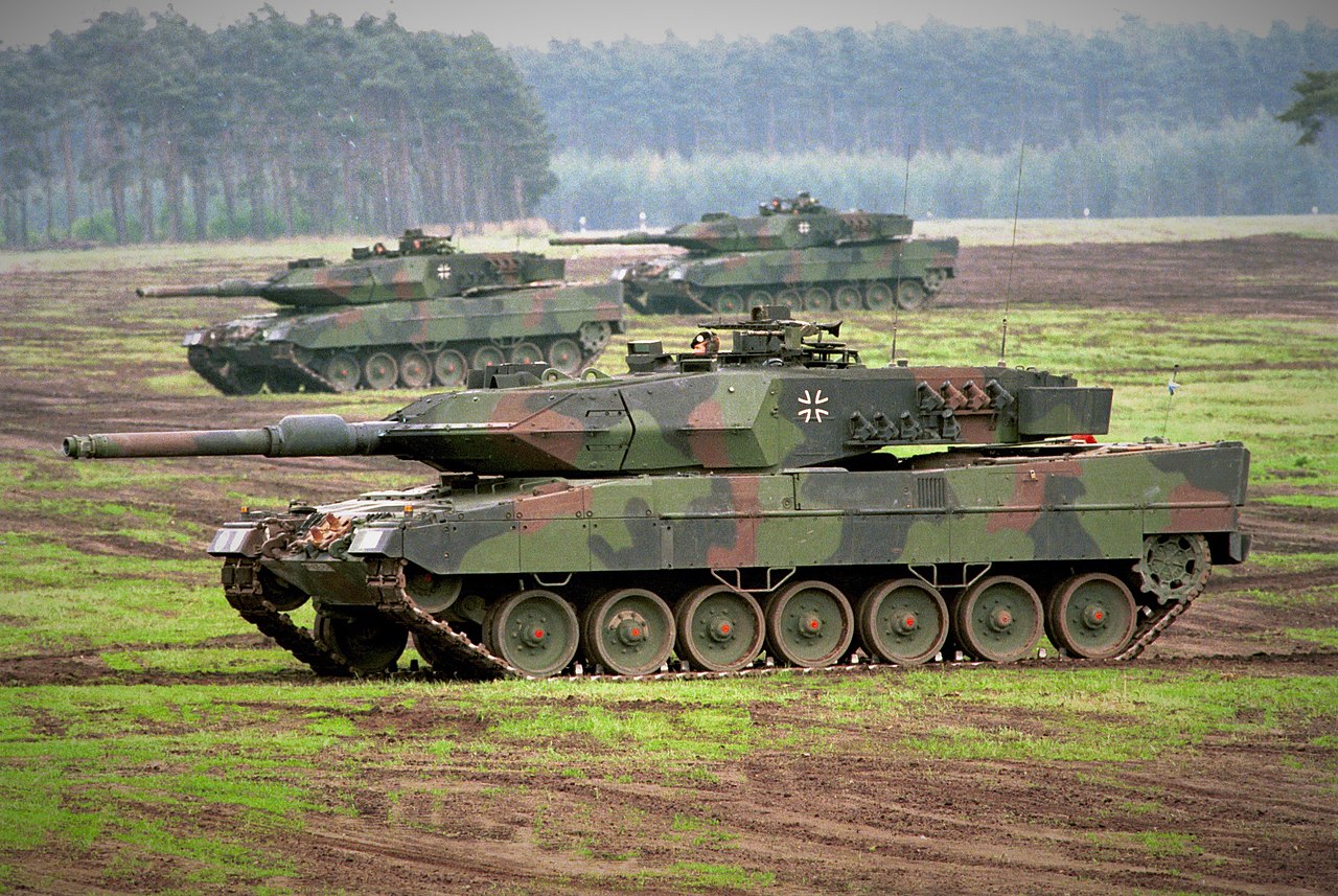 Leopard 2-es karckocsik | Fotó: Wikipedia