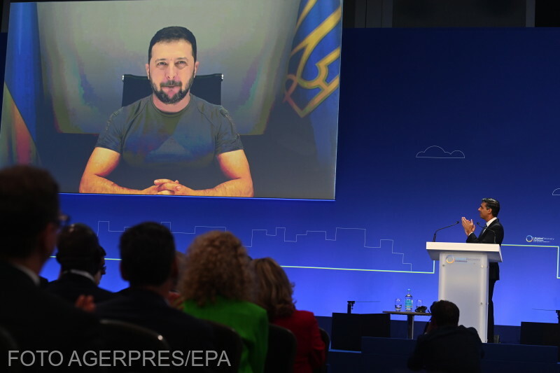 Volodimir Zelenszkij felszőlalásai nem mindig népszerűek Fotó: Agerpres