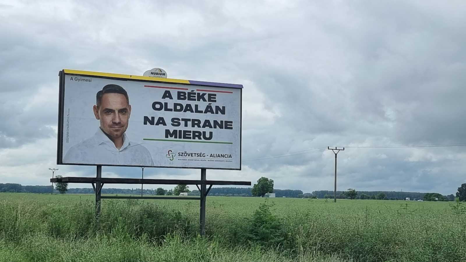 Gyimesi György választási óriásplakátja l Fotó: Körkép