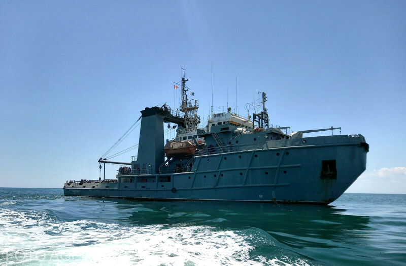 Román hadihajó a Fekete-tengeren Fotó: Agerpres
