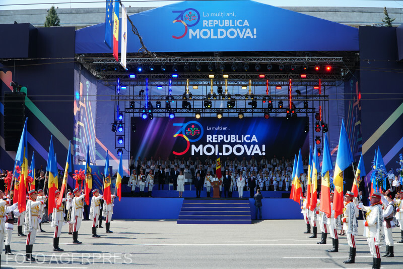 Függetlenségi ünnep Moldovában Fotó: Agerpres