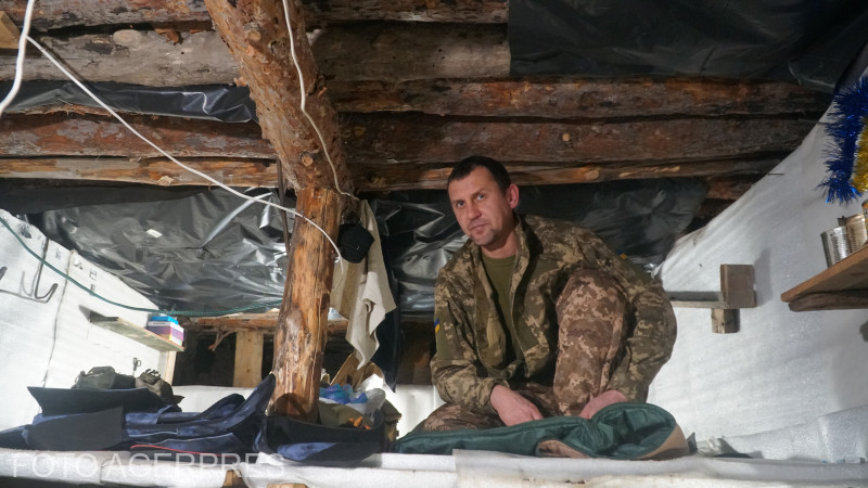 Ukrán katona | Fotó: Agerpres