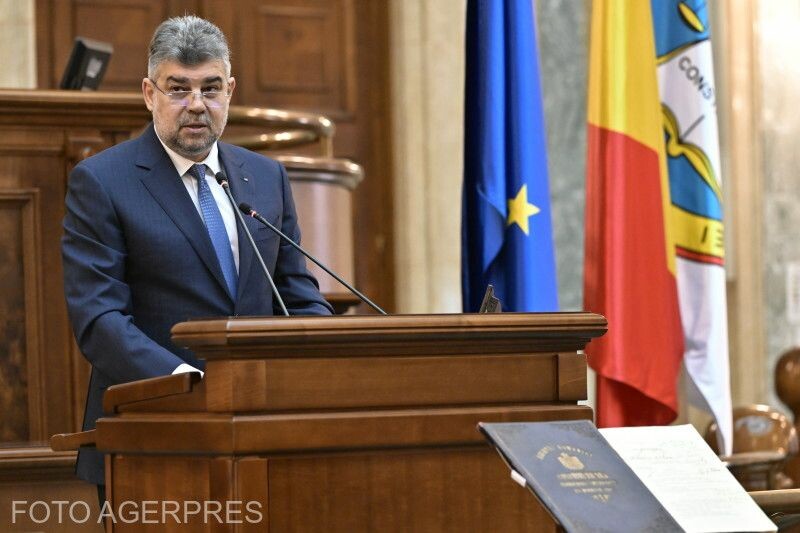 Marcel Ciolacu, Románia új miniszterelnöke Fotó: Agerpres 