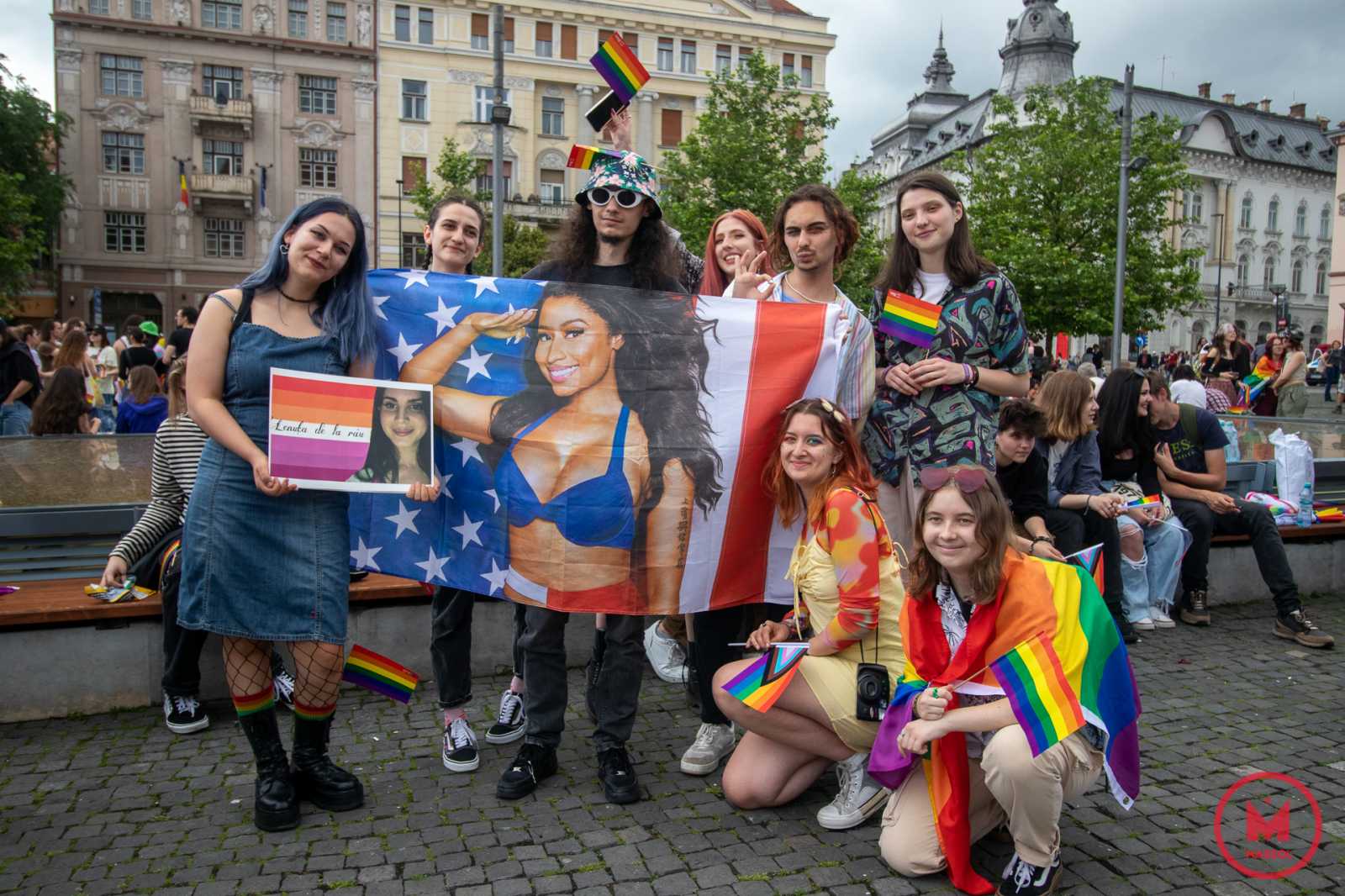 Nemcsak kolozsváriak, hanem más romániai városokból, sőt külföldről érkezett részvevők is gyarapították a Pride közönségét. 