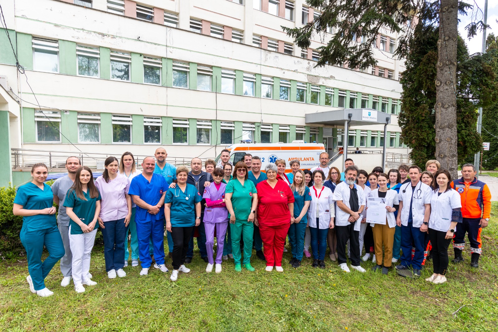 Egészségügyi csapat | Fotók: sepsiszentgyörgyi kórház