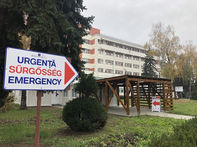 Sepsiszentgyörgyi kórház | Fotó: Kovács Zsolt 