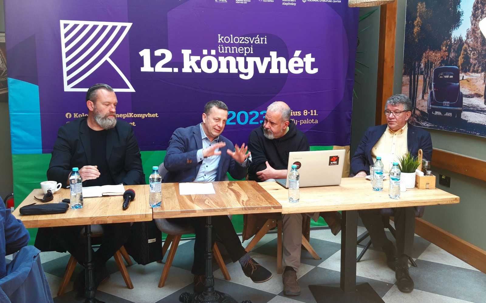 Balról jobbra: Kinizsi Zoltán, Nagy Zoltán Levente, Szántai János, H. Szabó Gyula | A szerző felvétele 