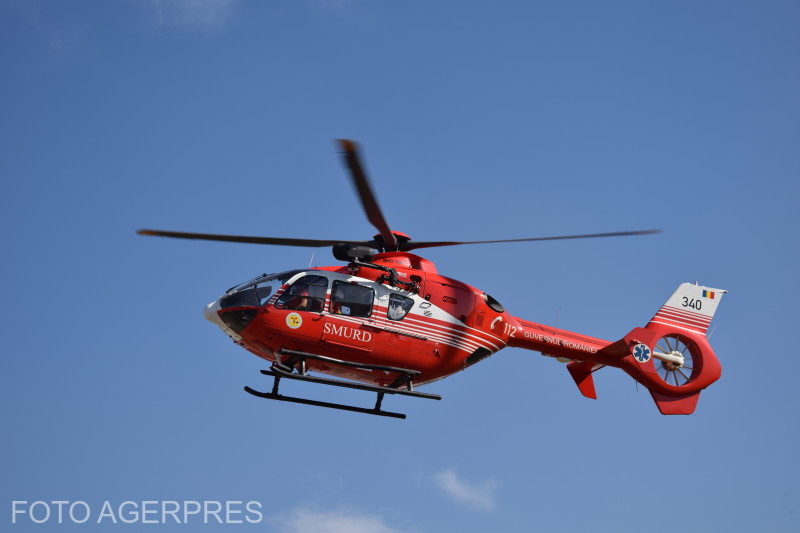 Mentőhelikoptert hívtak | Fotó: Agerpres