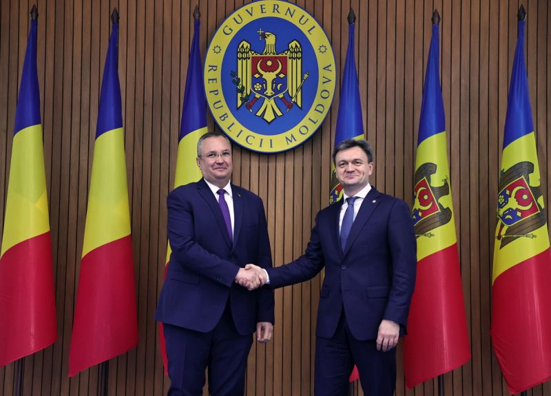 Nicolae Ciucă és Dorin Recean moldovai miniszterelnök múltheti chișinăui találkozója | Fotó: gov.ro