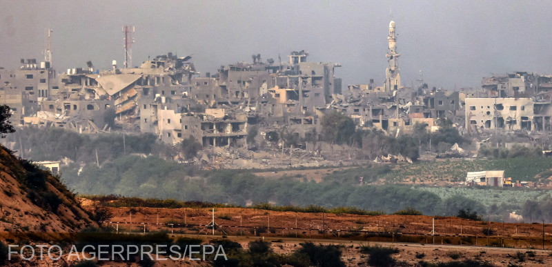 Folytatódik Gáza ostroma Fotó: Agerpres