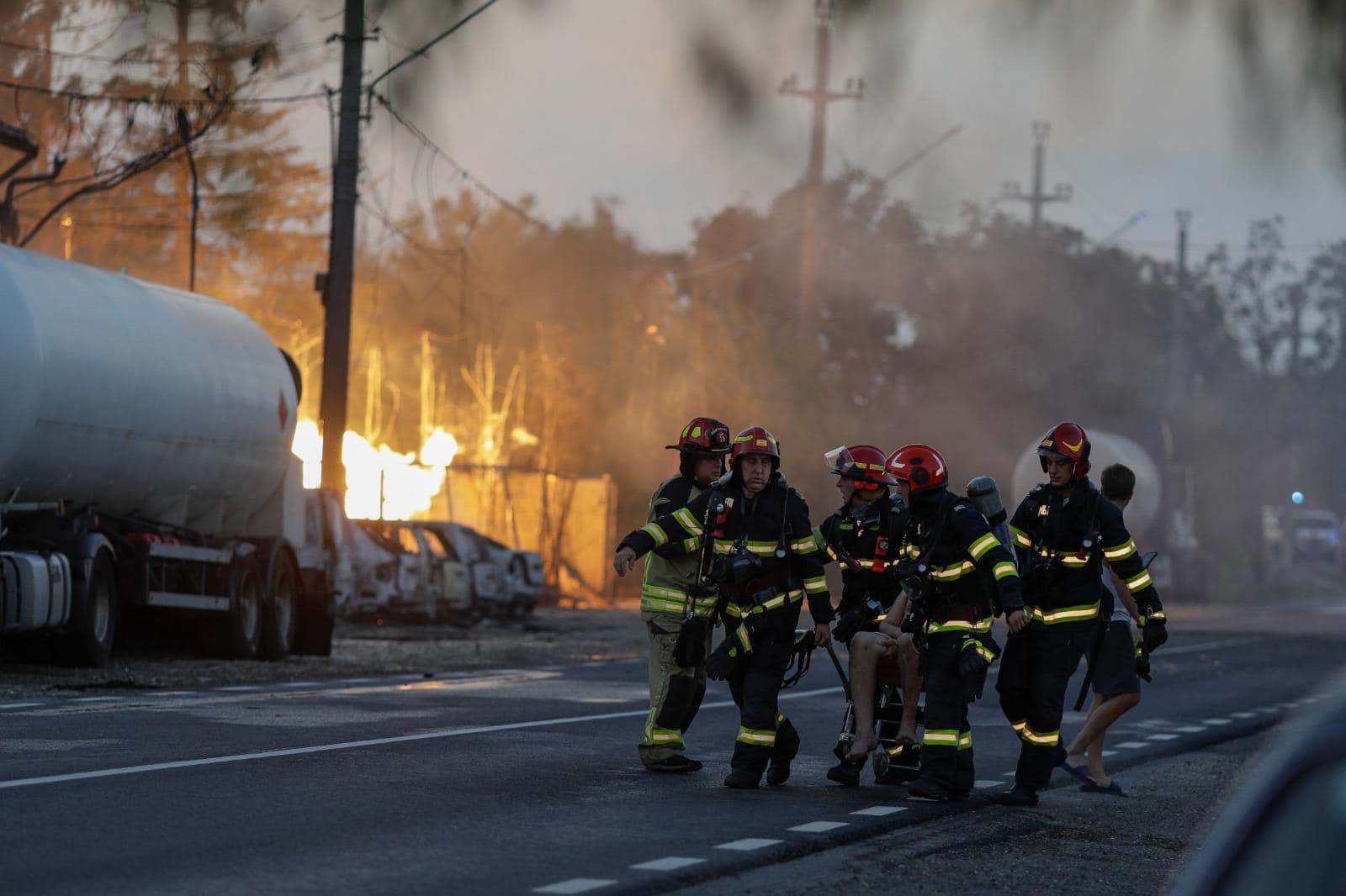 Augusztus 26-án Crevedián robbant fel LPG-állomás | Fotó forrása: InfoTrafic24