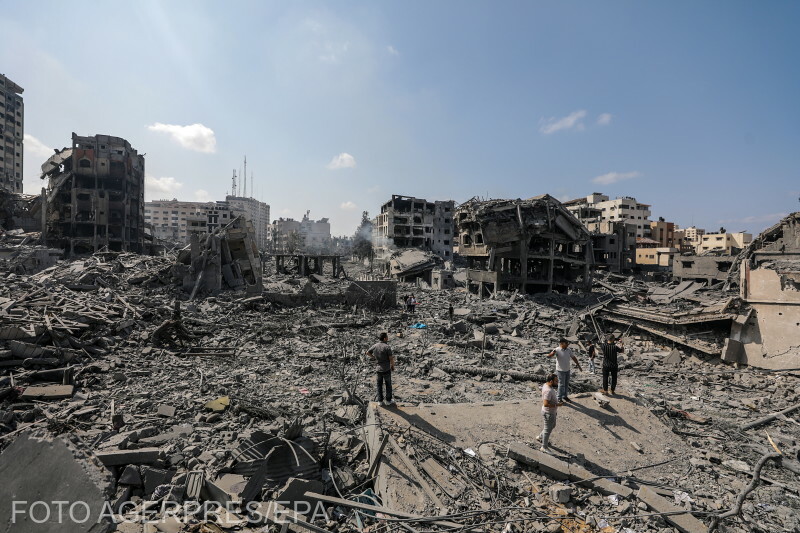 Nehéz hetek, hónapok várnak Gázára Fotó: Agerpres