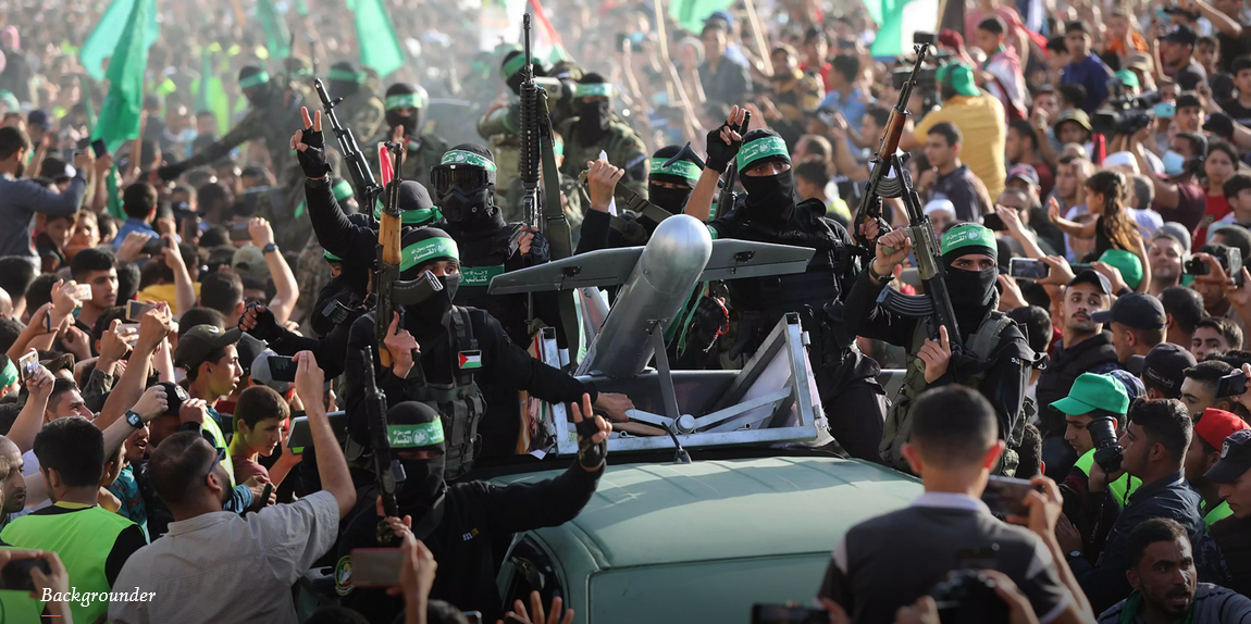 Hamász-terroristák felvonulása | Fotó: Council of Foreign Relations