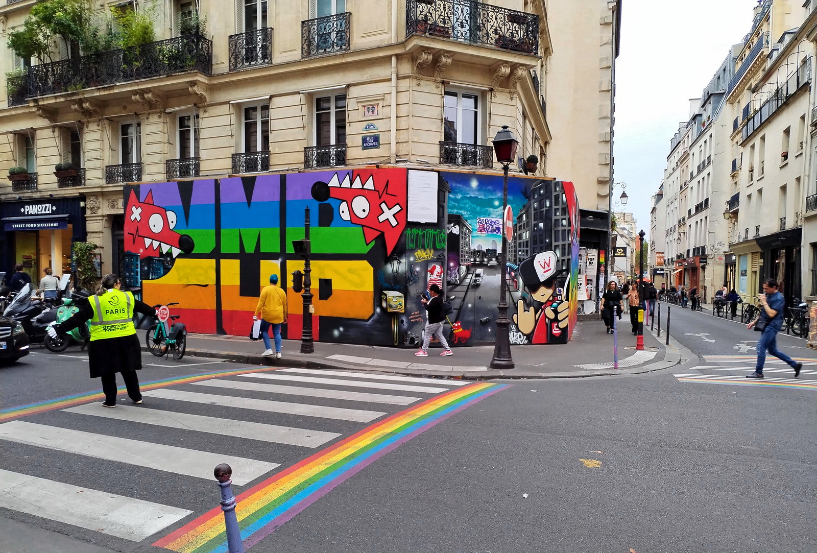 La Marais, a párizsi LMBT-élet egyik központja | Fotó: Szász Csaba
