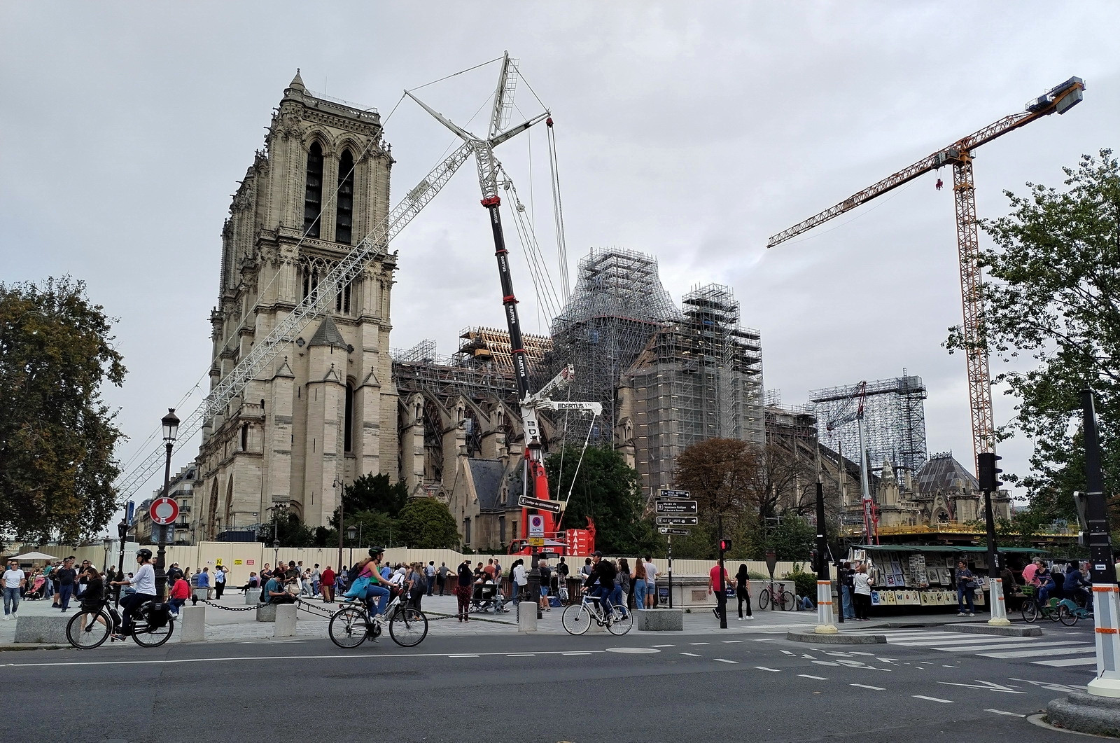 A Notre Dame csak jövő év végén nyitja meg újra kapuit | Fotó: Száz Csaba