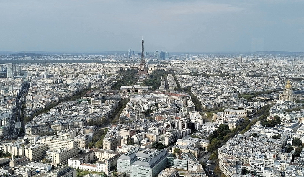 Párizsi panoráma a Montparnasse-torony tetejéről | Fotó: Száz Csaba