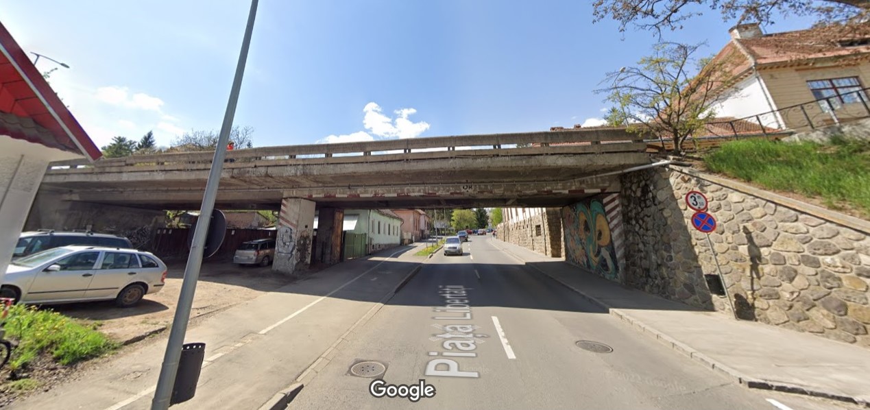 A felújításra váró híd | Fotó: Google Maps