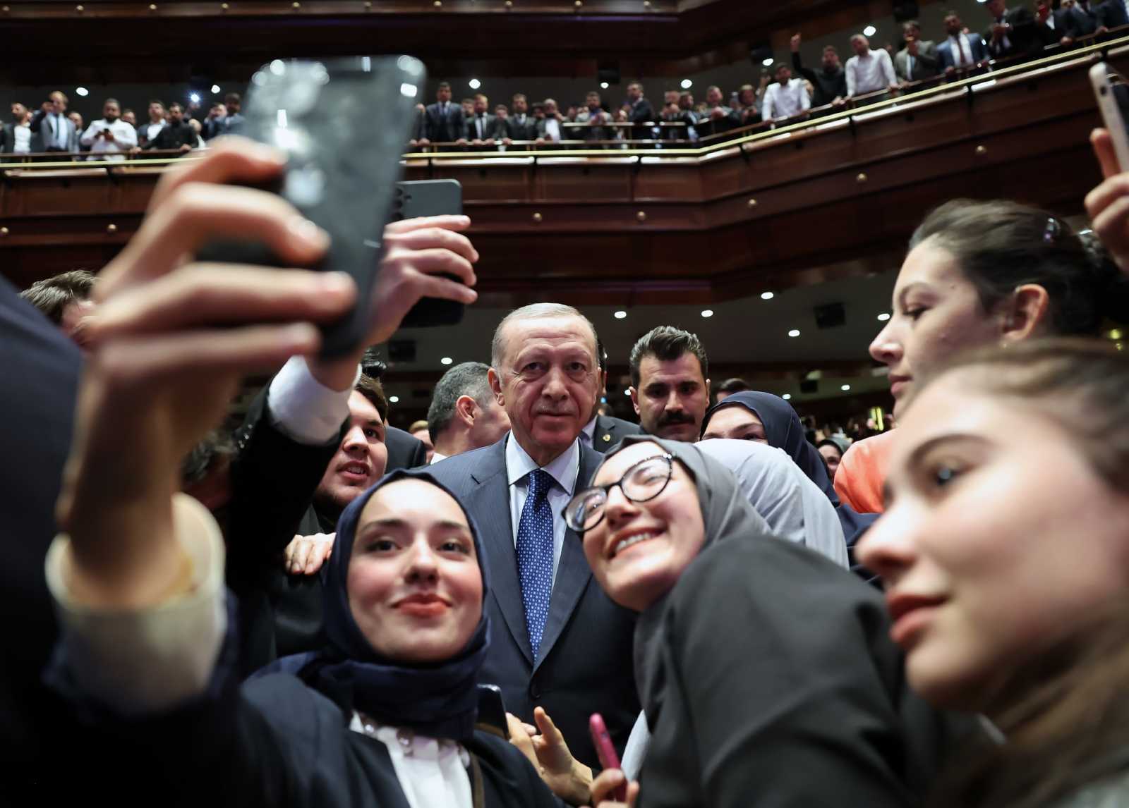 A török elnök hívei között Fotó: Recep Tayyip Erdogan Facebook oldala