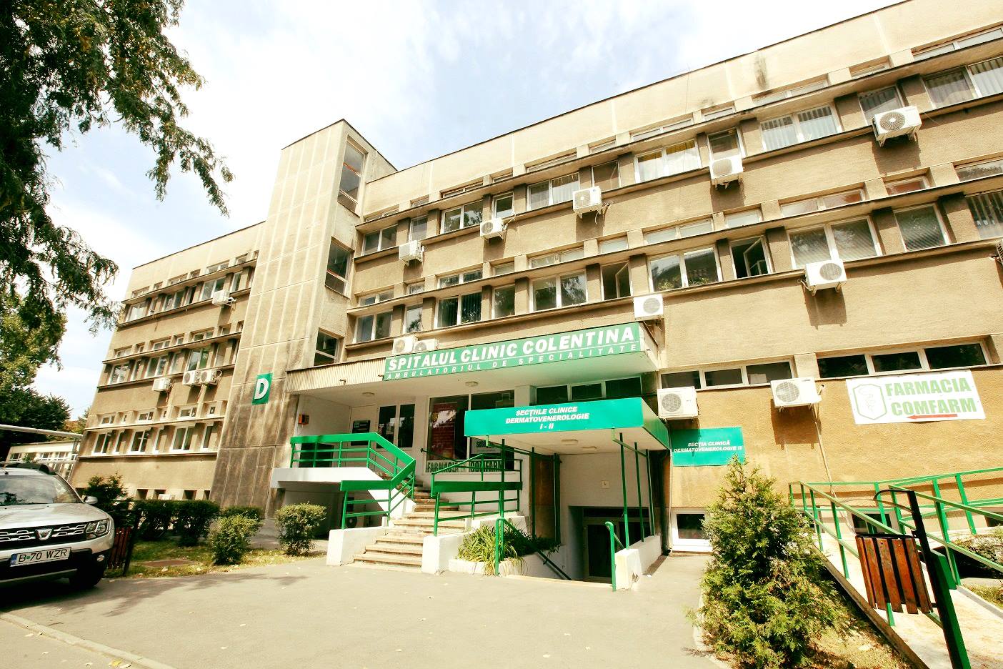 A bukaresti Colentina kórház járóbeteg részlege | Fotó: ASSMB