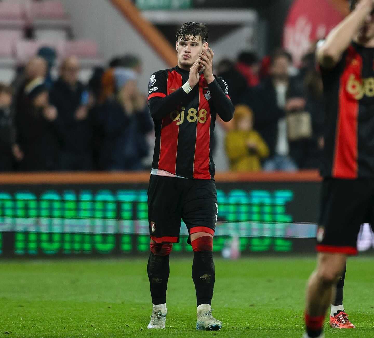 Kerkez Milos kirobbanthatatlan a Bournemouth kezdőcsapatából | Fotó: AFC Bournemouth